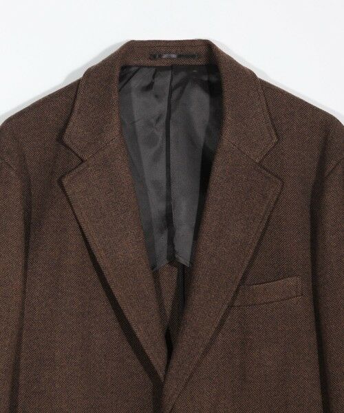 MEN'S BIGI / メンズビギ テーラードジャケット | ヘリンボーン柄テーラードジャケット | 詳細10