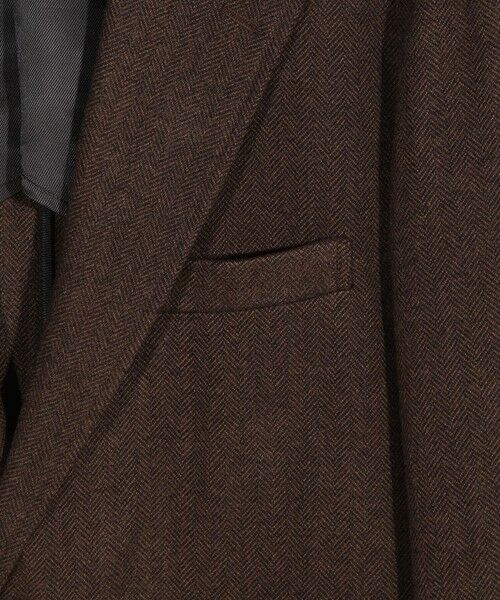 MEN'S BIGI / メンズビギ テーラードジャケット | ヘリンボーン柄テーラードジャケット | 詳細12