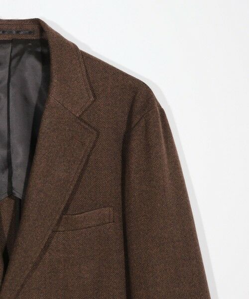 MEN'S BIGI / メンズビギ テーラードジャケット | ヘリンボーン柄テーラードジャケット | 詳細13