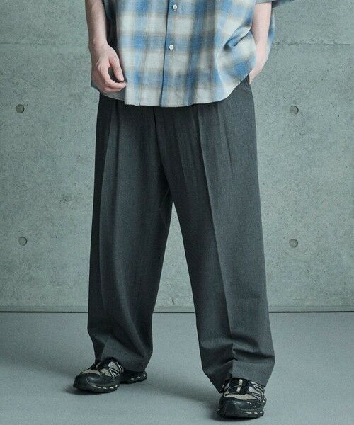 MEN'S BIGI / メンズビギ その他パンツ | セミワイドスラックス | 詳細10