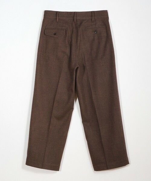 MEN'S BIGI / メンズビギ その他パンツ | ヘリンボーン柄ワイドタックパンツ | 詳細13