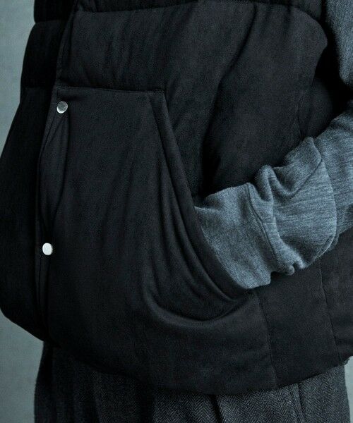 MEN'S BIGI / メンズビギ ベスト | フェイクスエード中綿ベスト | 詳細1