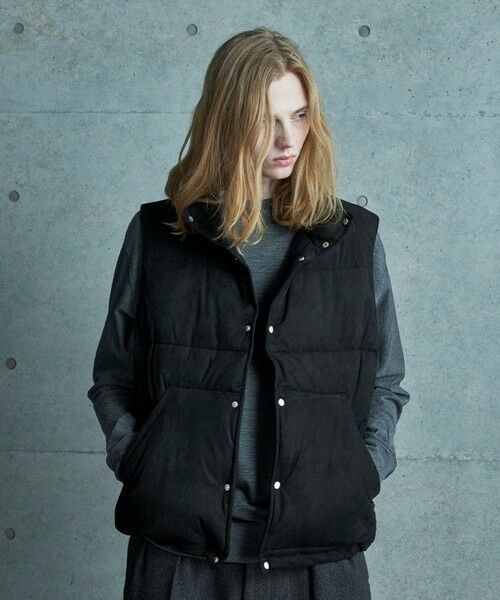 MEN'S BIGI / メンズビギ ベスト | フェイクスエード中綿ベスト | 詳細13