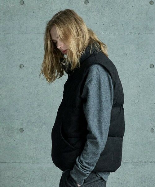 MEN'S BIGI / メンズビギ ベスト | フェイクスエード中綿ベスト | 詳細3