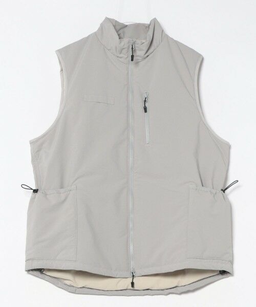 MEN'S BIGI / メンズビギ ベスト | CUBETEX中綿入りベスト（ベージュ）