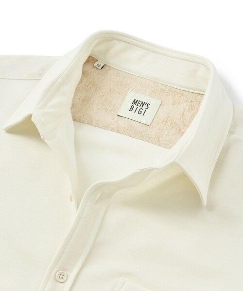 MEN'S BIGI / メンズビギ シャツ・ブラウス | デニムジャージ シャツブルゾン＜ストレッチ＞ | 詳細6
