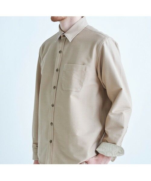 MEN'S BIGI / メンズビギ シャツ・ブラウス | デニムジャージ シャツブルゾン＜ストレッチ＞ | 詳細15