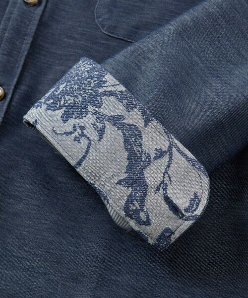 MEN'S BIGI / メンズビギ シャツ・ブラウス | デニムジャージ シャツブルゾン＜ストレッチ＞ | 詳細11