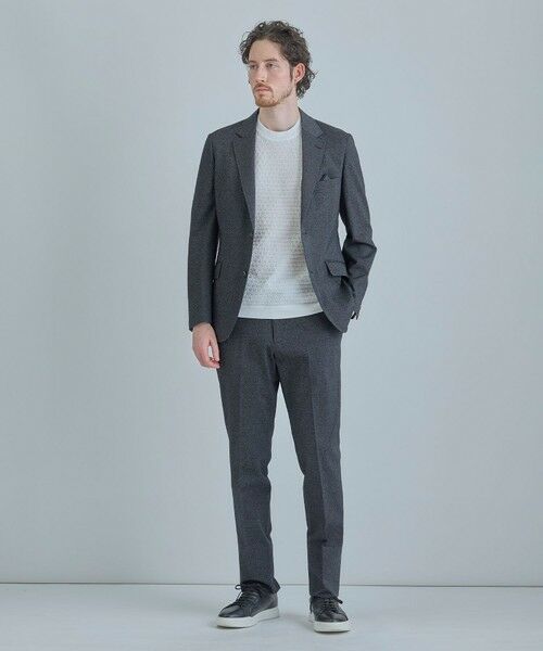 MEN'S BIGI / メンズビギ テーラードジャケット | 【ACTIVE TAILOR/アクティブテイラー】ハイゲージツイル ジャージジャケット＜防シワ性＞＜ストレッチ＞ | 詳細2