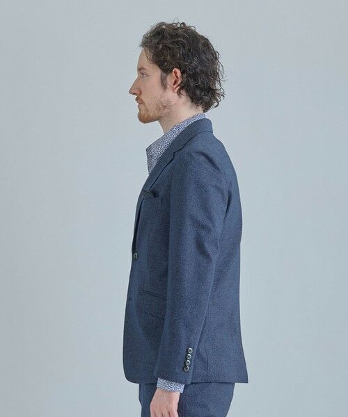 MEN'S BIGI / メンズビギ テーラードジャケット | 【ACTIVE TAILOR/アクティブテイラー】ハイゲージツイル ジャージジャケット＜防シワ性＞＜ストレッチ＞ | 詳細5