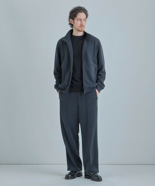 MEN'S BIGI / メンズビギ チノ・ワークパンツ | スエードタッチ ダンボールイージーパンツ | 詳細4