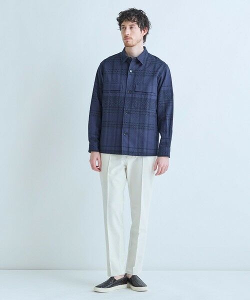 MEN'S BIGI / メンズビギ スラックス・ドレスパンツ | デニムジャージ テーパードパンツ＜ストレッチ＞ | 詳細2