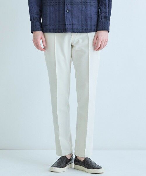 MEN'S BIGI / メンズビギ スラックス・ドレスパンツ | デニムジャージ テーパードパンツ＜ストレッチ＞ | 詳細1