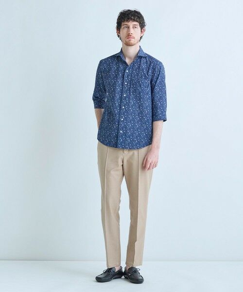 MEN'S BIGI / メンズビギ スラックス・ドレスパンツ | デニムジャージ テーパードパンツ＜ストレッチ＞ | 詳細8