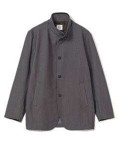 MEN'S BIGI / メンズビギ その他アウター | シャンブレー調ハイテンショントリコット スタンドカラーカーデブルゾン＜接触冷感/速乾/UVカット＞