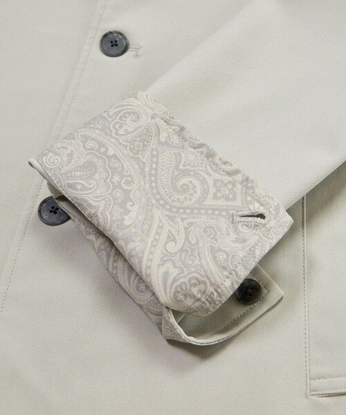 MEN'S BIGI / メンズビギ その他アウター | シャンブレー調ハイテンショントリコット スタンドカラーカーデブルゾン＜接触冷感/速乾/UVカット＞ | 詳細7