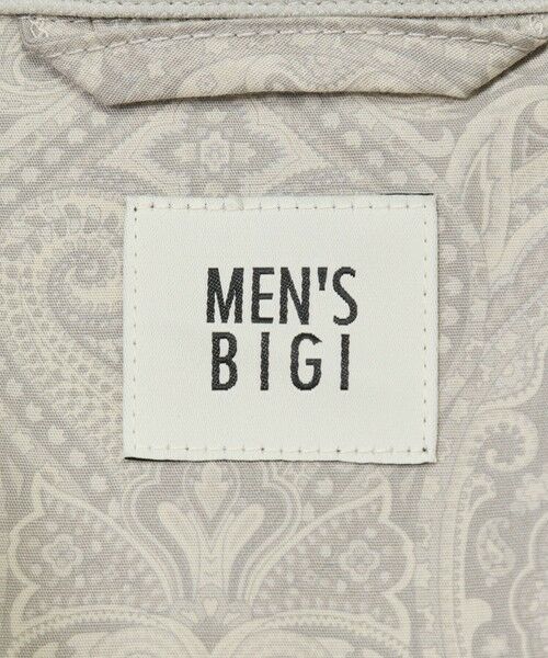 MEN'S BIGI / メンズビギ その他アウター | シャンブレー調ハイテンショントリコット スタンドカラーカーデブルゾン＜接触冷感/速乾/UVカット＞ | 詳細4