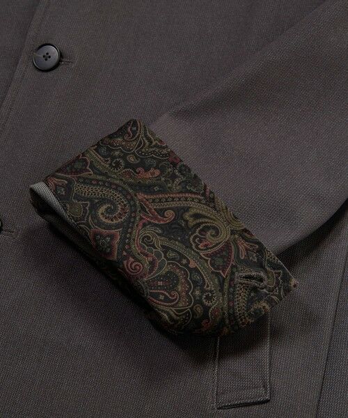 MEN'S BIGI / メンズビギ その他アウター | シャンブレー調ハイテンショントリコット スタンドカラーカーデブルゾン＜接触冷感/速乾/UVカット＞ | 詳細13