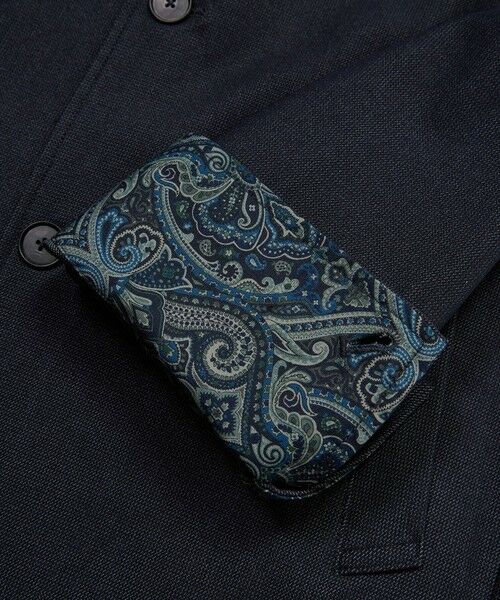 MEN'S BIGI / メンズビギ その他アウター | シャンブレー調ハイテンショントリコット スタンドカラーカーデブルゾン＜接触冷感/速乾/UVカット＞ | 詳細21