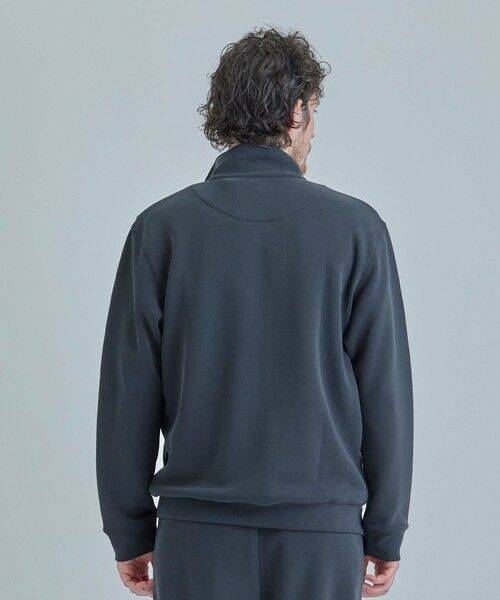 MEN'S BIGI / メンズビギ スウェット | スエードタッチ ダンボールスタンドジップアウター | 詳細3