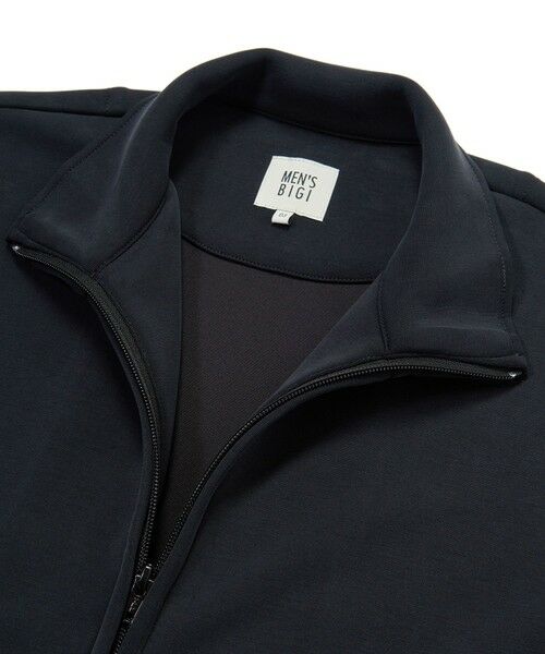 MEN'S BIGI / メンズビギ スウェット | スエードタッチ ダンボールスタンドジップアウター | 詳細5
