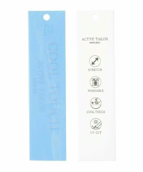 MEN'S BIGI / メンズビギ Tシャツ | 【ACTIVE TAILOR/アクティブテイラー】シルケットスムースVネックTシャツ＜接触冷感 / UVカット＞ | 詳細7