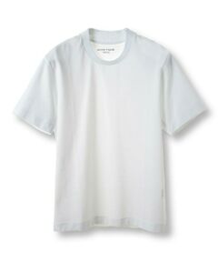 MEN'S BIGI / メンズビギ Tシャツ | 【ACTIVE TAILOR/アクティブテイラー】シルケットスムースクルーネックTシャツ＜接触冷感 / UVカット＞
