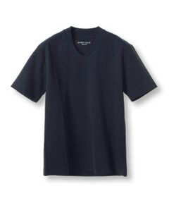 MEN'S BIGI / メンズビギ Tシャツ | 【ACTIVE TAILOR/アクティブテイラー】シルケットスムースクルーネックTシャツ＜接触冷感 / UVカット＞