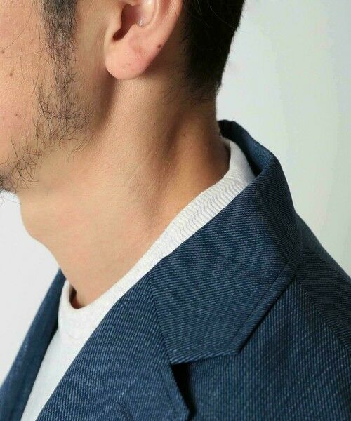 MEN'S BIGI / メンズビギ Tシャツ | 【ACTIVE TAILOR/アクティブテイラー】シルケットスムースクルーネックTシャツ＜接触冷感 / UVカット＞ | 詳細3