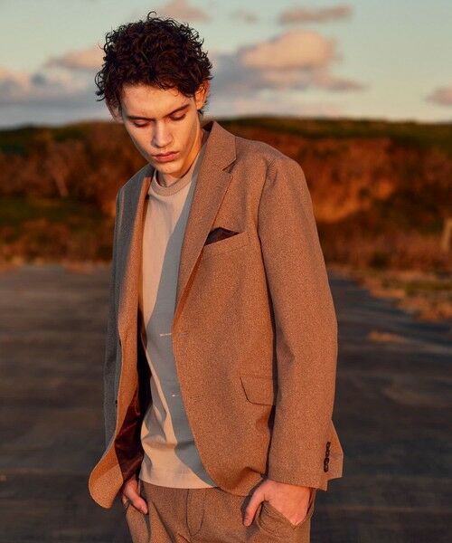 MEN'S BIGI / メンズビギ Tシャツ | 【ACTIVE TAILOR/アクティブテイラー】シルケットスムースクルーネックTシャツ＜接触冷感 / UVカット＞ | 詳細8