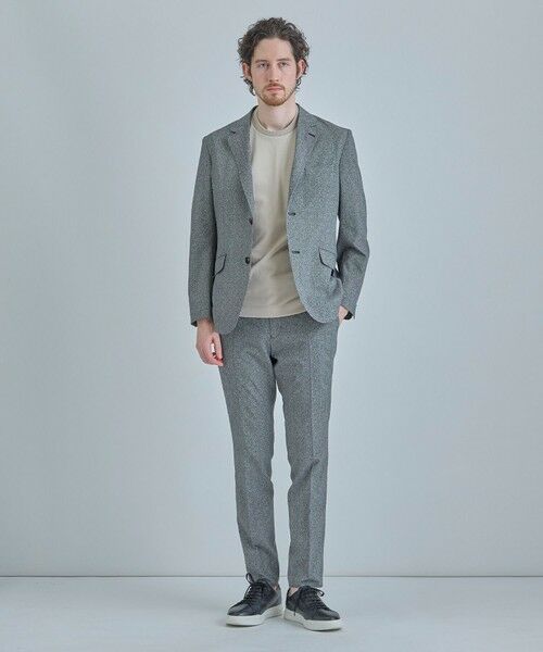 MEN'S BIGI / メンズビギ Tシャツ | 【ACTIVE TAILOR/アクティブテイラー】シルケットスムースクルーネックTシャツ＜接触冷感 / UVカット＞ | 詳細14