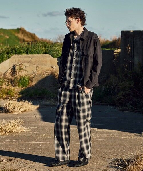 MEN'S BIGI / メンズビギ ブルゾン | フィブリルピーチ ショートブルゾン | 詳細3