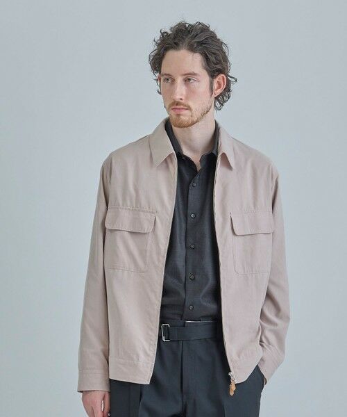 MEN'S BIGI / メンズビギ ブルゾン | フィブリルピーチ ショートブルゾン | 詳細4