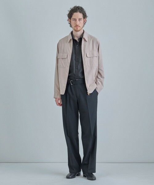 MEN'S BIGI / メンズビギ ブルゾン | フィブリルピーチ ショートブルゾン | 詳細7