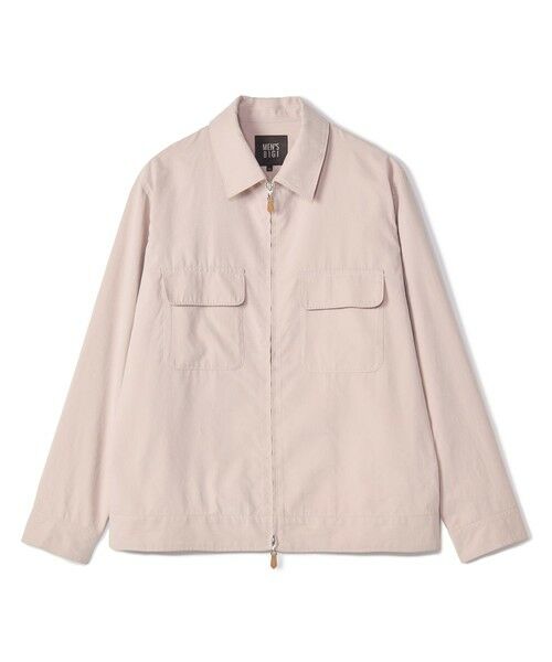 MEN'S BIGI / メンズビギ ブルゾン | フィブリルピーチ ショートブルゾン（ピンク）