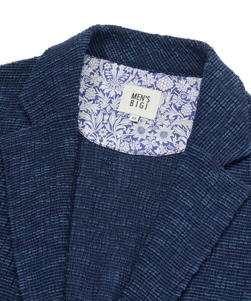 MEN'S BIGI / メンズビギ テーラードジャケット | スラブカールマイヤー 2Bジャケット | 詳細2