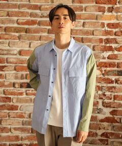 MEN'S BIGI / メンズビギ シャツ・ブラウス | 切り替えCPOシャツ