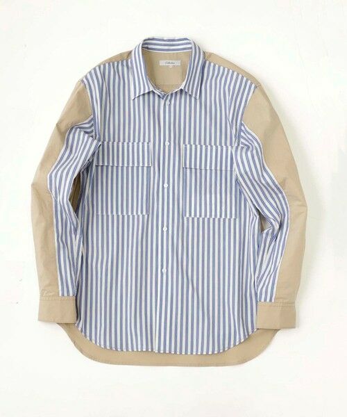 MEN'S BIGI / メンズビギ シャツ・ブラウス | 切り替えCPOシャツ | 詳細1