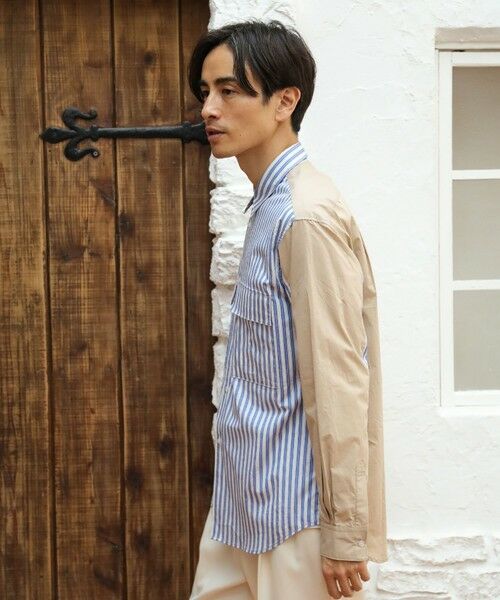 MEN'S BIGI / メンズビギ シャツ・ブラウス | 切り替えCPOシャツ | 詳細11