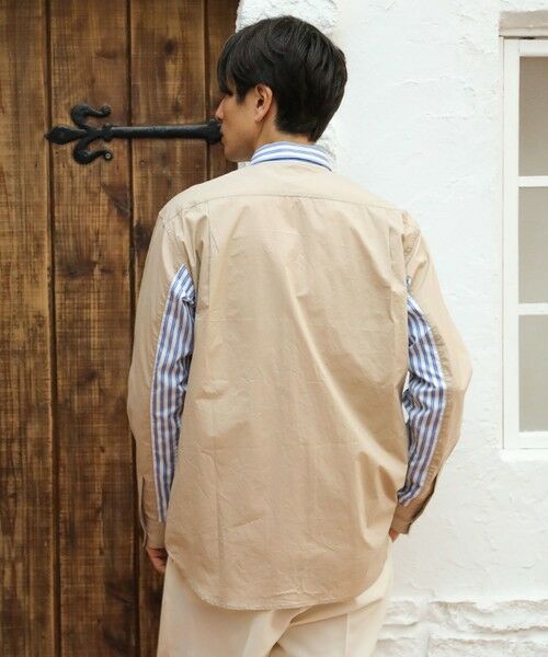 MEN'S BIGI / メンズビギ シャツ・ブラウス | 切り替えCPOシャツ | 詳細12