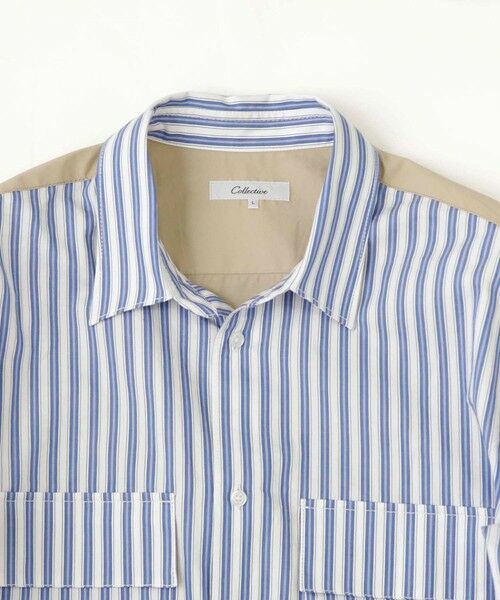 MEN'S BIGI / メンズビギ シャツ・ブラウス | 切り替えCPOシャツ | 詳細3