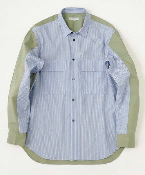 MEN'S BIGI / メンズビギ シャツ・ブラウス | 切り替えCPOシャツ | 詳細19