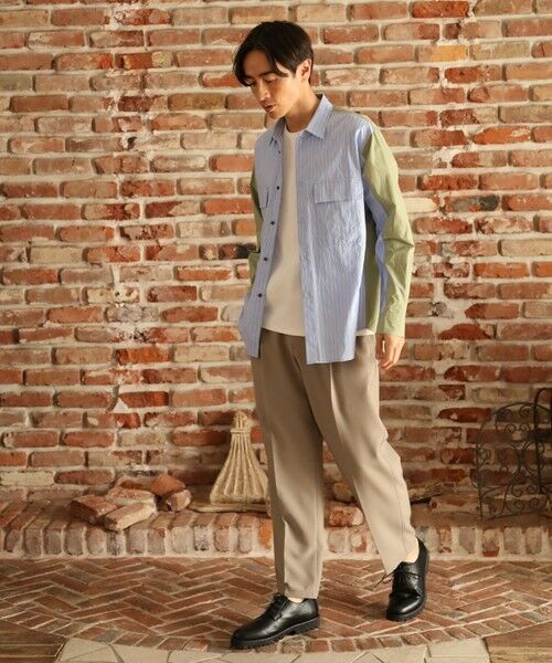 MEN'S BIGI / メンズビギ シャツ・ブラウス | 切り替えCPOシャツ | 詳細24