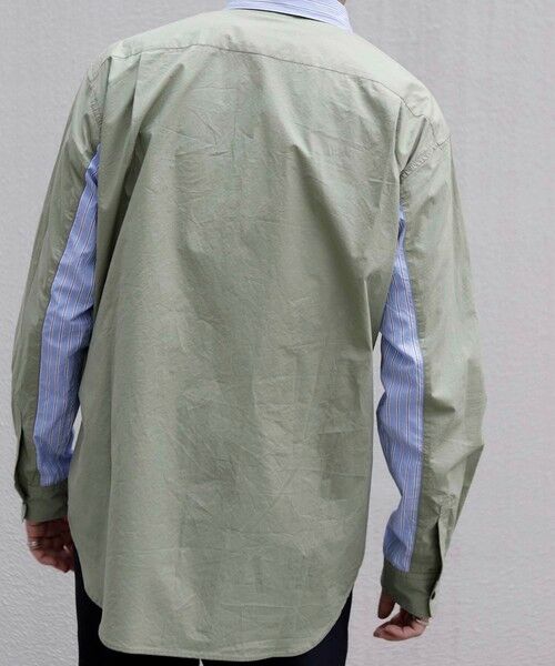 MEN'S BIGI / メンズビギ シャツ・ブラウス | 切り替えCPOシャツ | 詳細27