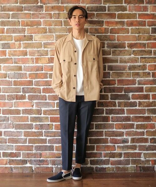 MEN'S BIGI / メンズビギ シャツ・ブラウス | 【リンクルフリー】CPOシャツジャケット「セットアップ可能」形態安定/ウォッシャブル | 詳細1