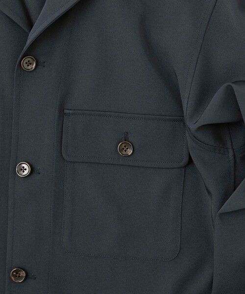 MEN'S BIGI / メンズビギ シャツ・ブラウス | 【リンクルフリー】CPOシャツジャケット「セットアップ可能」形態安定/ウォッシャブル | 詳細13