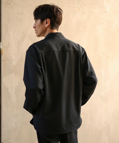 MEN'S BIGI / メンズビギ シャツ・ブラウス | 【リンクルフリー】CPOシャツジャケット「セットアップ可能」形態安定/ウォッシャブル | 詳細5