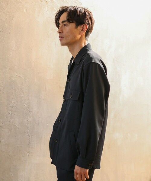 MEN'S BIGI / メンズビギ シャツ・ブラウス | 【リンクルフリー】CPOシャツジャケット「セットアップ可能」形態安定/ウォッシャブル | 詳細6