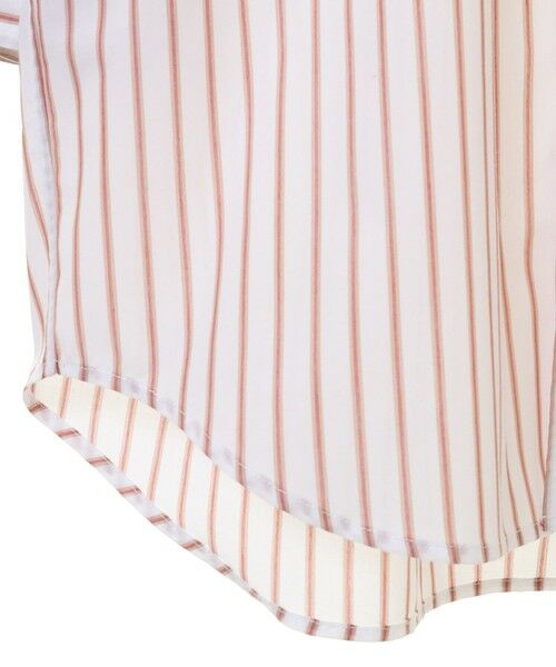 MEN'S BIGI / メンズビギ シャツ・ブラウス | ７分袖ストライプバンドカラーシャツ | 詳細2