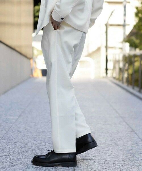 MEN'S BIGI / メンズビギ その他パンツ | ポリトロ2タックスラックス[セットアップ可能]（生成）